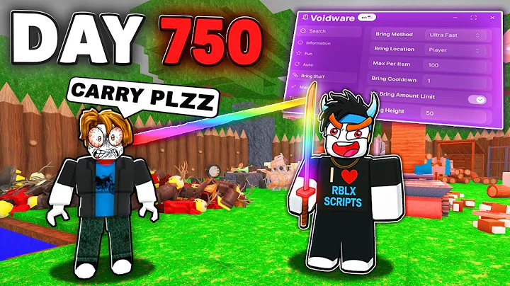 I Carried A NOOB With HACKS in 99 Nights in the Forest Script!