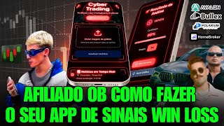 Grátis Como Criar APP De Sinais Para Opções Binarias OB Rápido E Fácil 2025 iGaming Sala De sinais screenshot 1