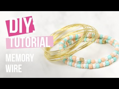 Sieraden maken: Beadalon memory wire ♡ DIY