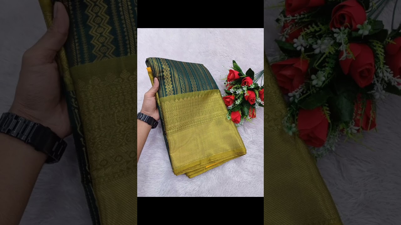 TISSUE BANARASI SILK SAREES FABRICS  ₹1199 WHATSAPP -8098485795
