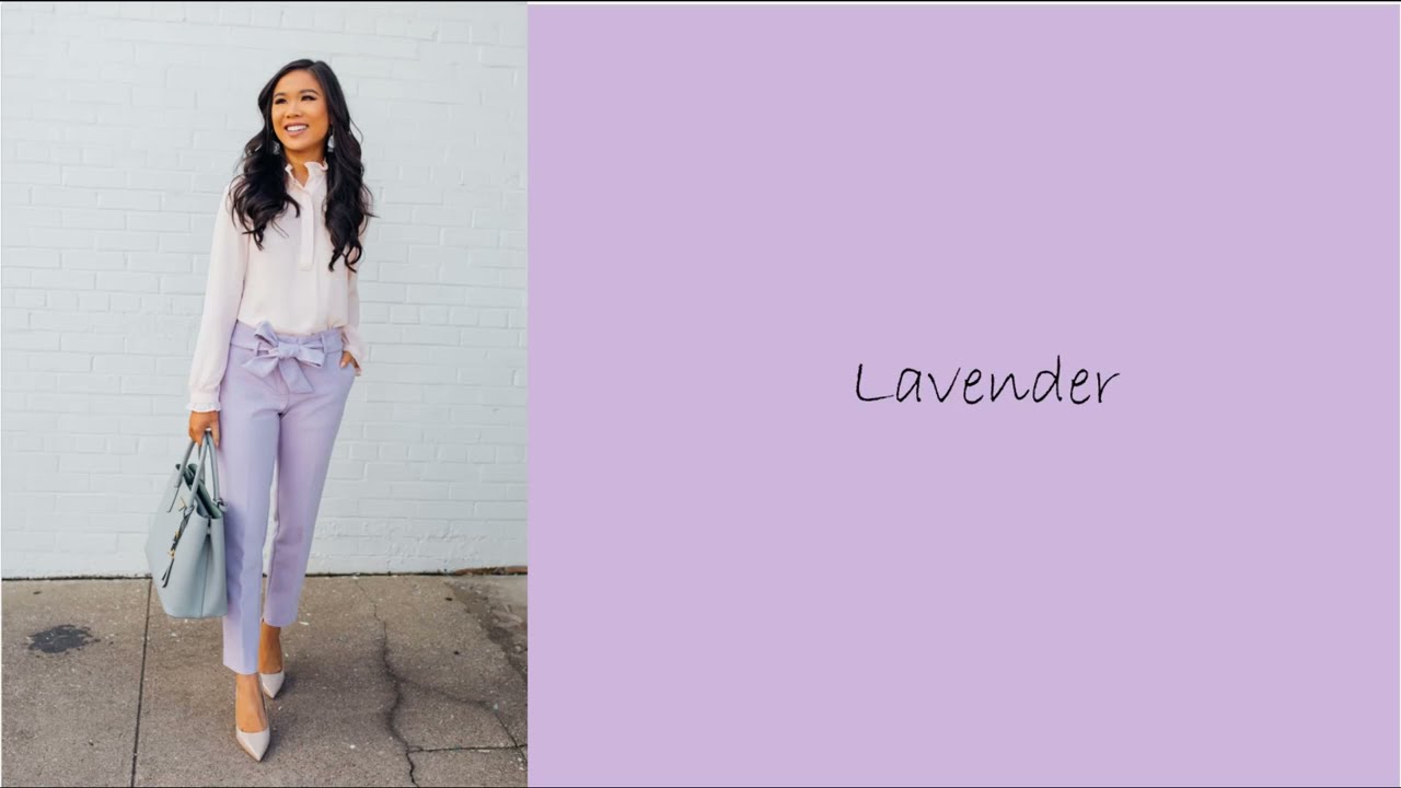 Digital lavender and Floral pale pink theme - YouTube