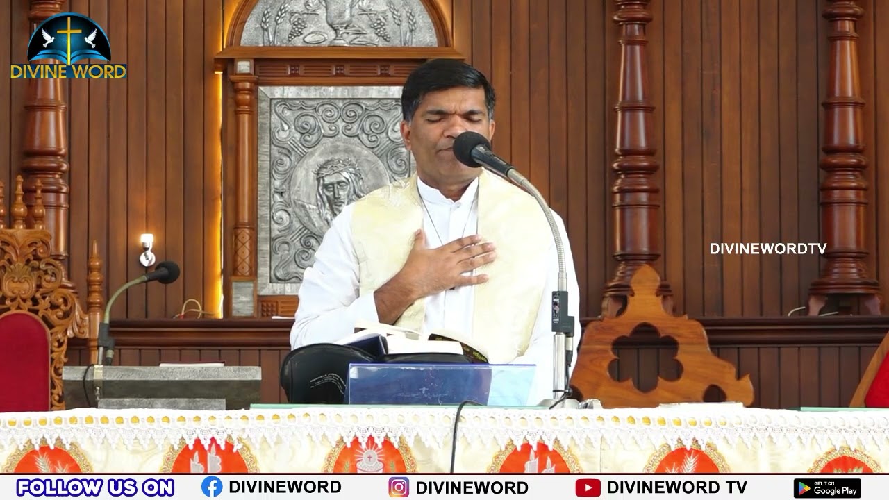 Adoration Mass Novena |  Fr Pius D'Souza, Shimoga |  Velankanni Shrine, Kalmady