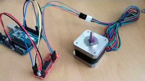 Arduino Uno 로 A3967 Easy Driver를 사용해 바이폴라 스테핑모터 구동시키기1