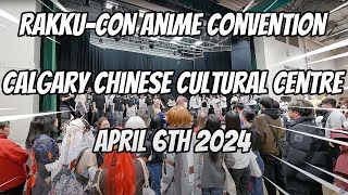 RAKKU-CON Anime Convention 2024 | Calgary Downtown Chinatown #anime #kpopdance #kpop