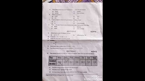 class 7 math question paper PT 1 2022-23#math#class7#pt1#7#mathematics