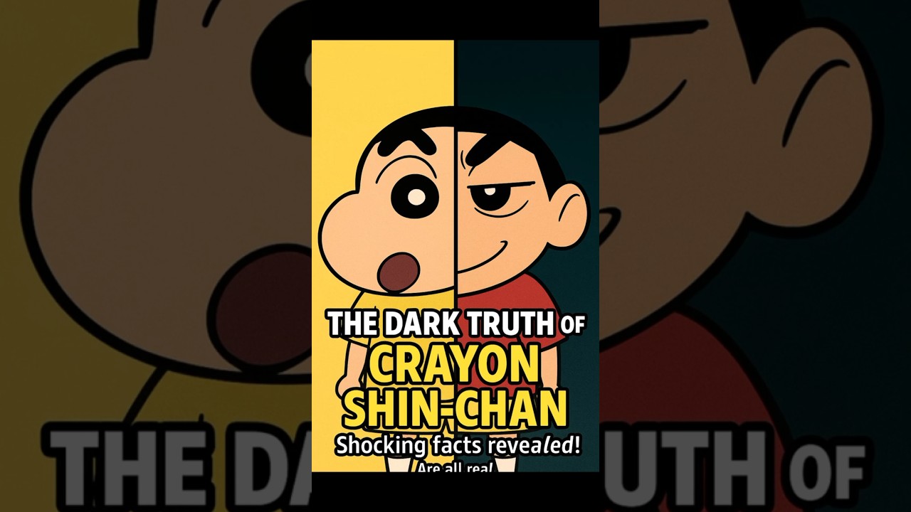 Shinchan was not for kids? #facts #cartoon