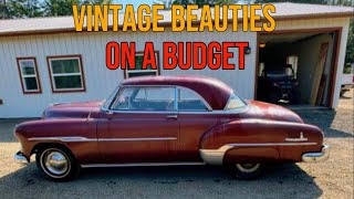 Vintage Beauties on a Budget | Top 10 Craigslist Classic Car Finds by Owner!