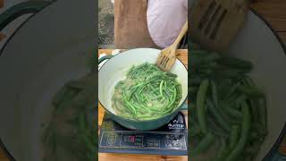 Big K's Que:  Smothered Green Beans