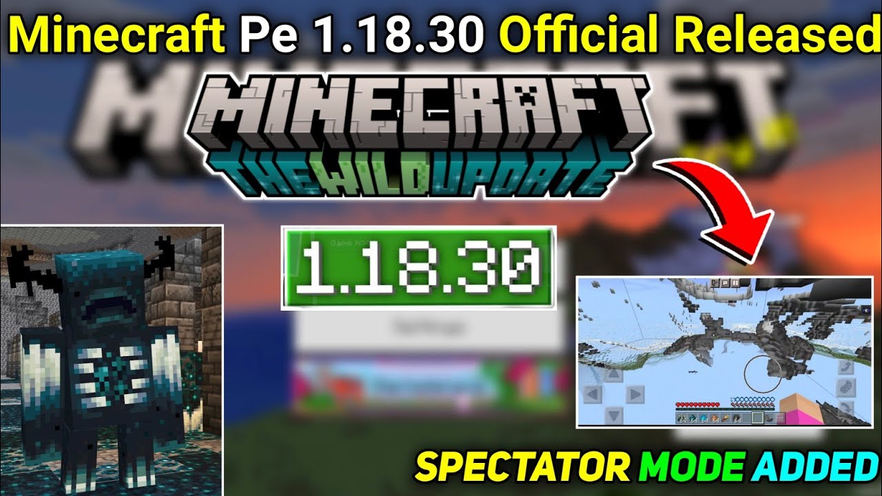 Download Minecraft PE 1.18.30 apk free: Caves & Cliffs Part 2
