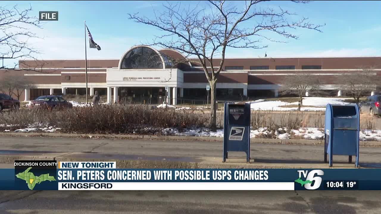 Sen. Gary Peters asks USPS to clarify proposed Iron Mountain Processing and Distribution Center