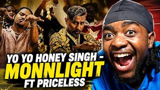 FIRST TIME LISTENING TO!! 🇮🇳 MOONLIGHT | YO YO HONEY SINGH ft. PRICELESS | FULL VIDEO (REACTION!!)