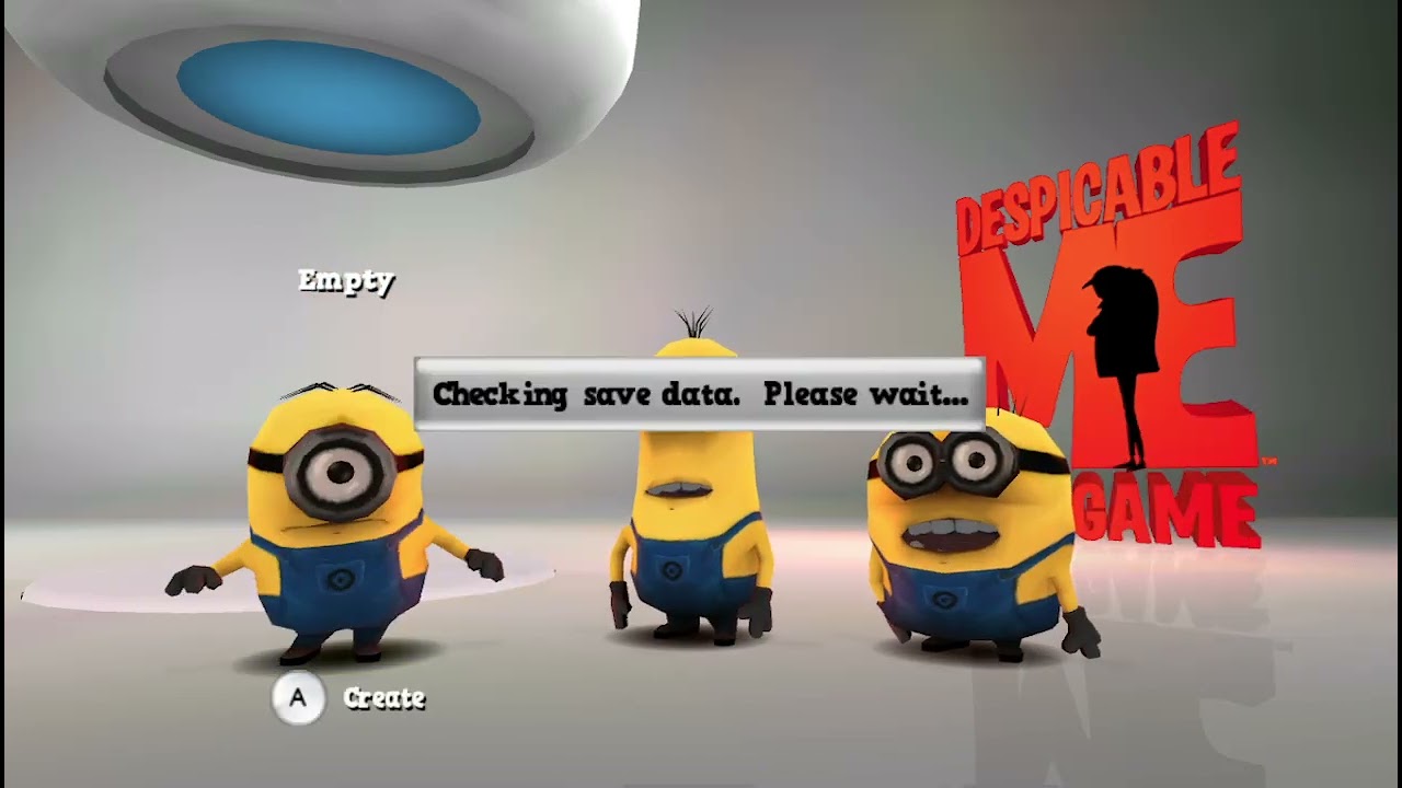 Despicable Me: The Game Disc Read Error