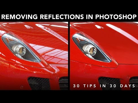 Removing Reflections in Photoshop