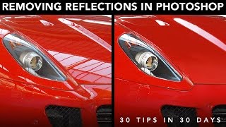 Removing Reflections in Photoshop