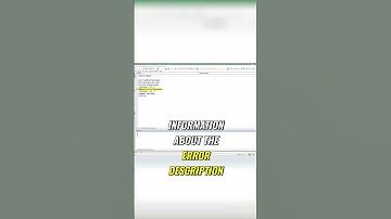 How to Debug Errors  Understanding Error Descriptions in Programming