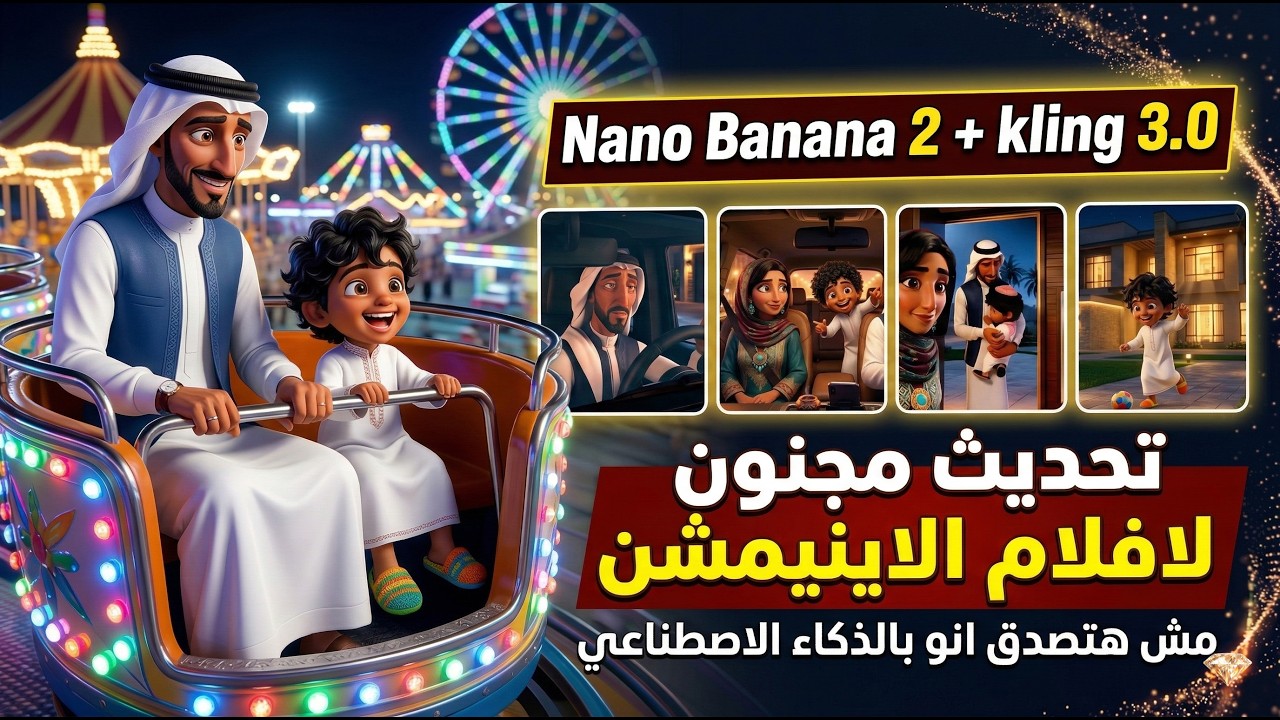 الجيل الجديد من صناعة افلام الكرتون بالذكاء الاصطناعي + الطريقة المجانية