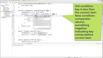 6.5 - Trees & Tree-Based Data Structures - Integrating a Comparator