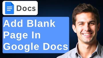 How To Add Or Insert A (Blank) Page In Google Docs [2025 Guide]