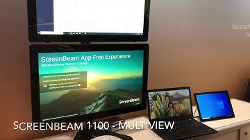 ISE 2020: ScreenBeam 1100 Multi-View demo