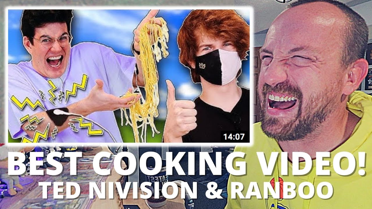 RANBOO STOLE THE SHOW! Ted Nivison Making Pasta But Electrocuting Our Muscles (FIRST REACTION!)