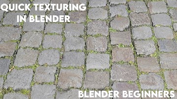 realistic pbr ground in 5 minutes in blender2.83|blender beginner tutorial