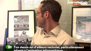 Arthur de Pins, en interview pour planetebd.com