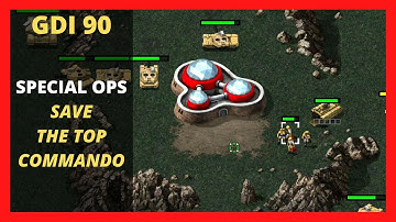 "Save the Top Commando" | GDI Special Ops 90 | Command & Conquer Remastered (No Commentary)