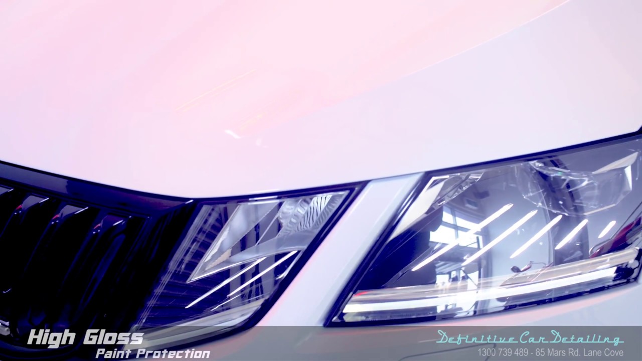 Skoda Octavia RS Candy White Definitive Sydney High Gloss Paint Enhancement Paint Protection Treatme