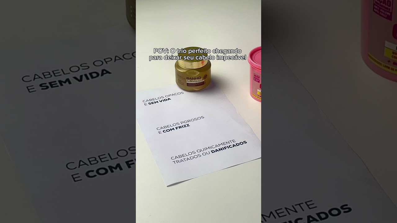 Se você se identificou com algum (ou todos) esses pontos, o seu cabelo está pedindo socorro! ✨