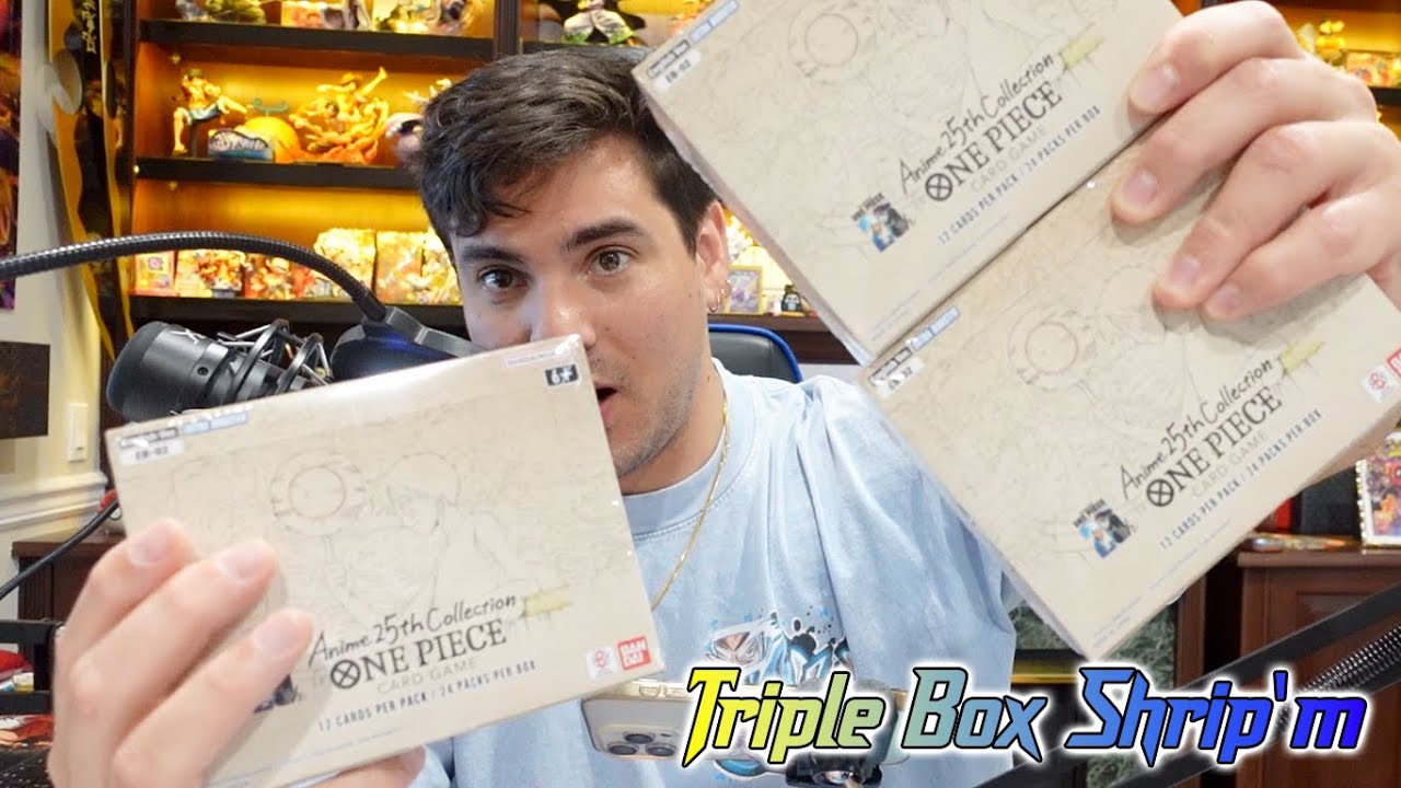 One Piece Anime 25th Collection - EB02 Booster Box Opening. - One Piece Card Game