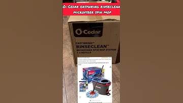Unboxing O-Cedar Easywring Rinseclean Microfiber Spin Mop | Best Mop |