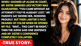 Details My Sister Thought She’d Won When I Showed Up Alone In Court—Then The Judge Spoke… Update