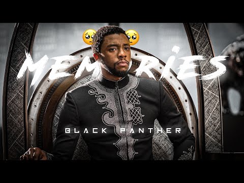 Memories ft. Black panther | Black panthers tribute | Black panther 2 | Memories edit