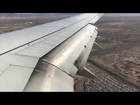 Delta 737-900er Landing at Albuquerque (KABQ)