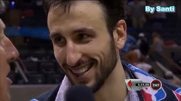 Manu Ginobili 30 pts vs LA Lakers (NBA Playoffs 2008 Game 3)