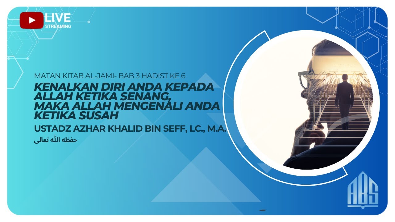 |LIVE| Ustadz Azhar Khalid Bin Seff, Lc., M.A., - KENALKAN DIRI ANDA ...