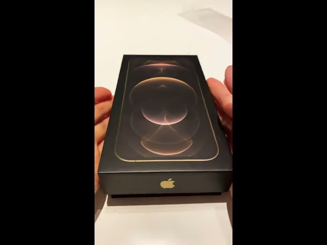 iPhone 12 Pro Max Unboxing _ Gold Color
