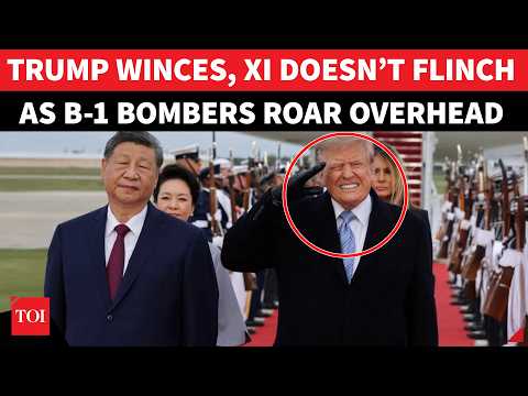 Xi Unimpressed By Trump's Bomber Flex? Dramatic Video Captures Chinese President's Cold Response