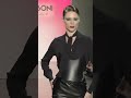 Glamourtv coco rocha shorts model fashion runway