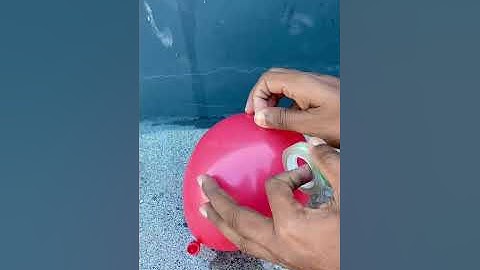 Balloon Vs Syringe Experiment | #shorts #youtubeshorts #scienceexperiment #mrexperimentz #tricks