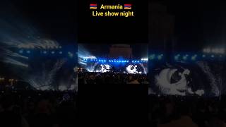 live show night Armania 🇦🇲 yerevan #armania #india #snow #mountains #travel  #armenianmusic #shorts