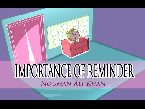 Importance of Reminder