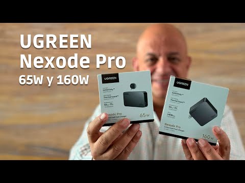 Dale energía a tus gadgets: UGREEN Nexode Pro de 65W y 160W 