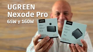 Dale energía a tus gadgets: UGREEN Nexode Pro de 65W y 160W