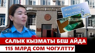 Салык кызматы беш айда 115 млрд сом чогултту