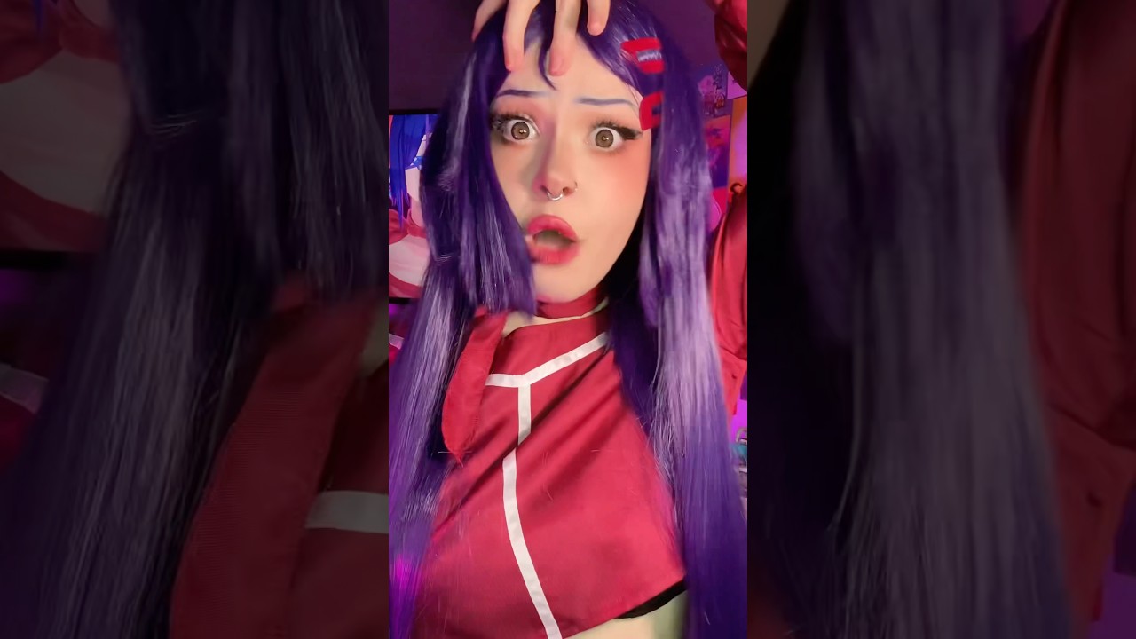 pretty little psycho !!! #cosplay #makeup #miside #mita #videogames #horrorgaming #yandere