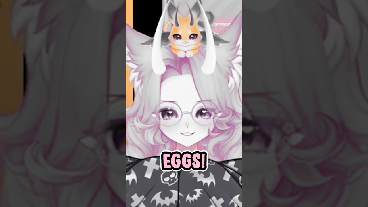 EGGS!! || #shorts #vtuber