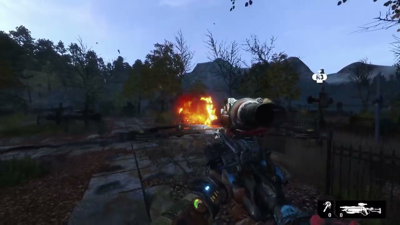 Metro Exodus Forest Bear Encounter 1 - YouTube