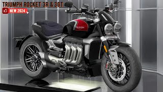 2024 TRIUMPH ROCKET 3R & 3GT This motorbike has the world's leading torque without competition