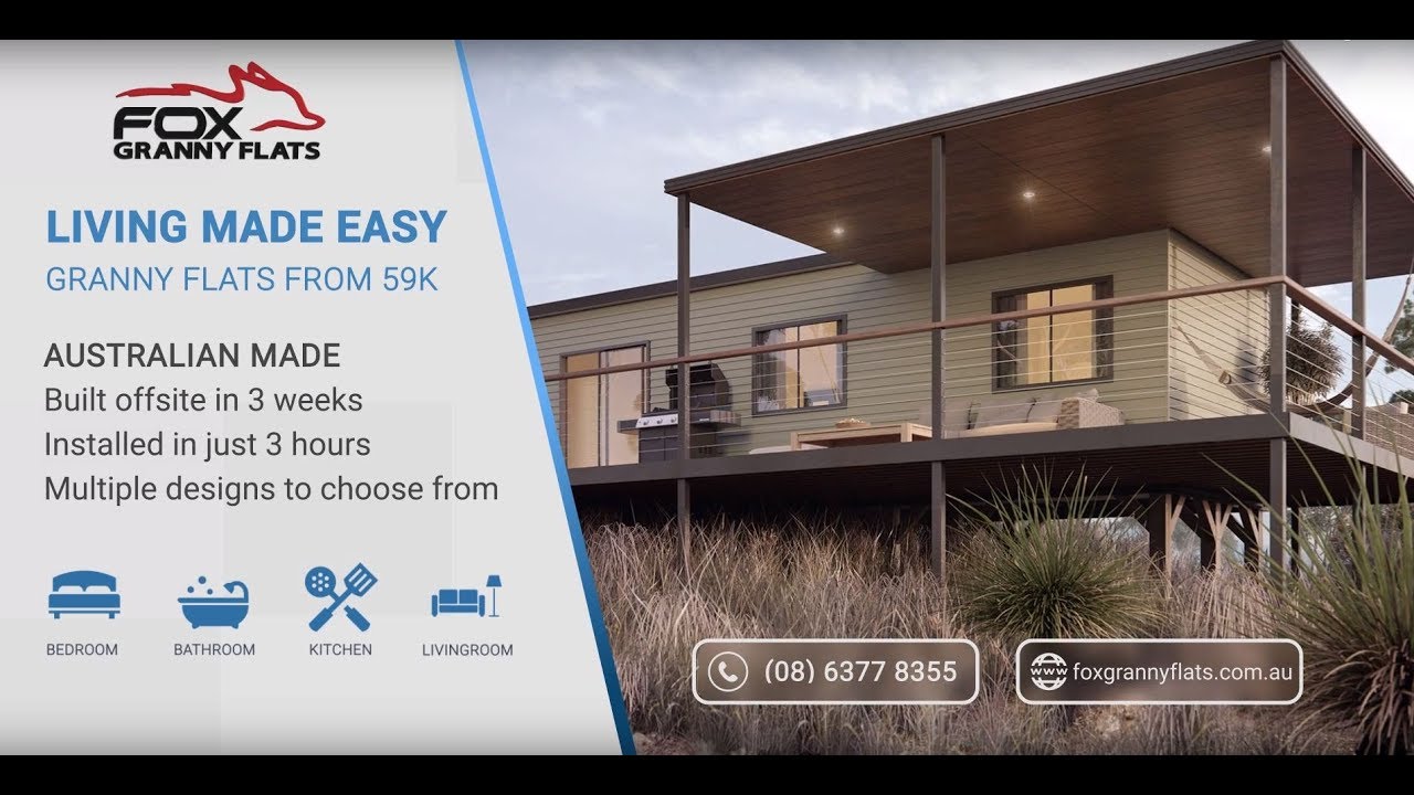 Fox Granny Flats - From the factory to your site